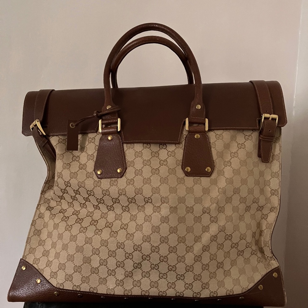 VINTAGE GUCCI WEEKENDER BAG